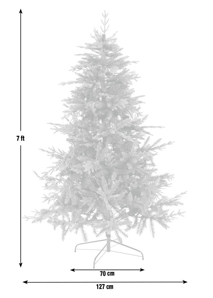 Habitat 7ft Mixed Tip Natural Look Christmas Tree - Green