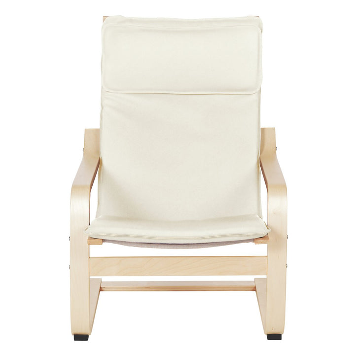 Home Bentwood Chair with Footstool - Natural