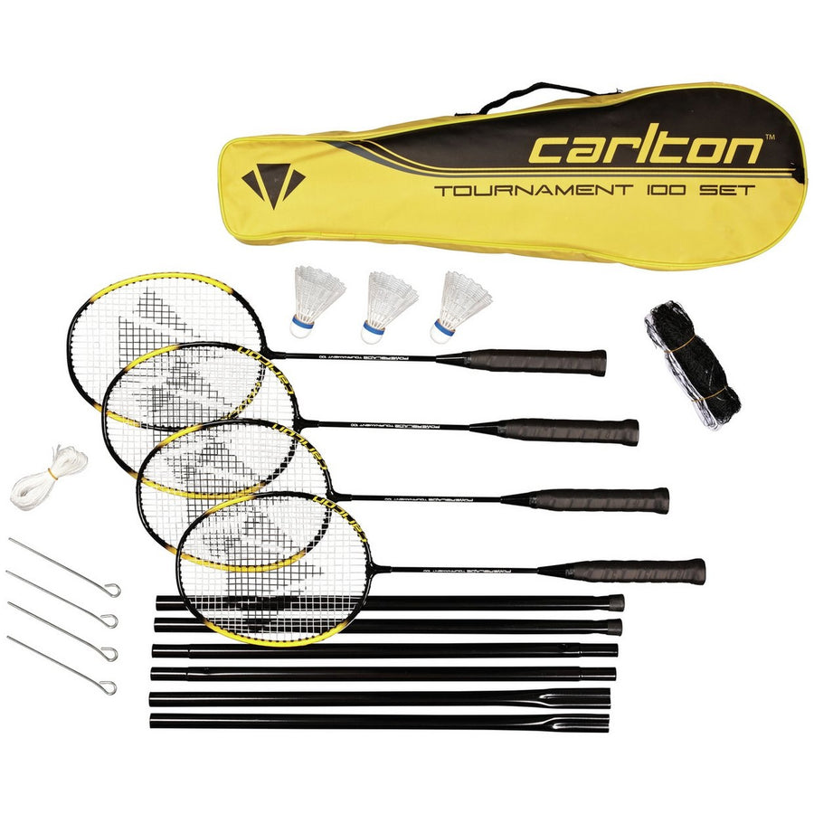 Carlton Powerblade Tournament 4 Person Badminton Set