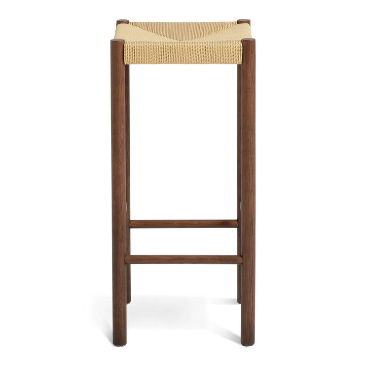 Habitat Hanna Oak Bar Stool - Walnut