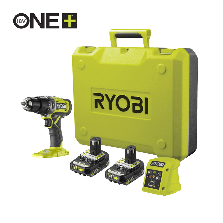 Ryobi RPD18-2C20B 18V ONE+™ Cordless Combi Drill Starter Kit (2 x 2.0Ah) 