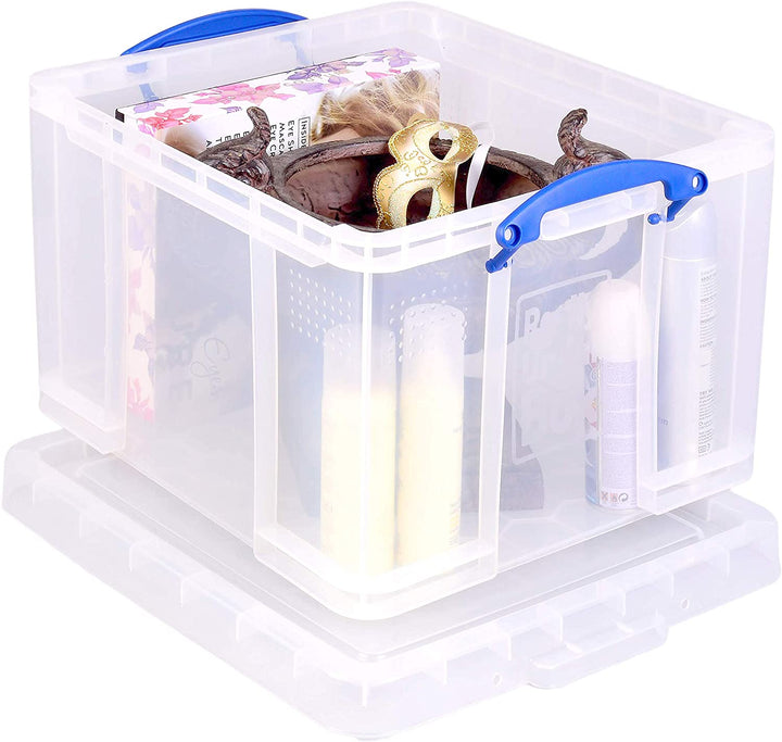 Really Useful 42 Litre Storage Box - Clear