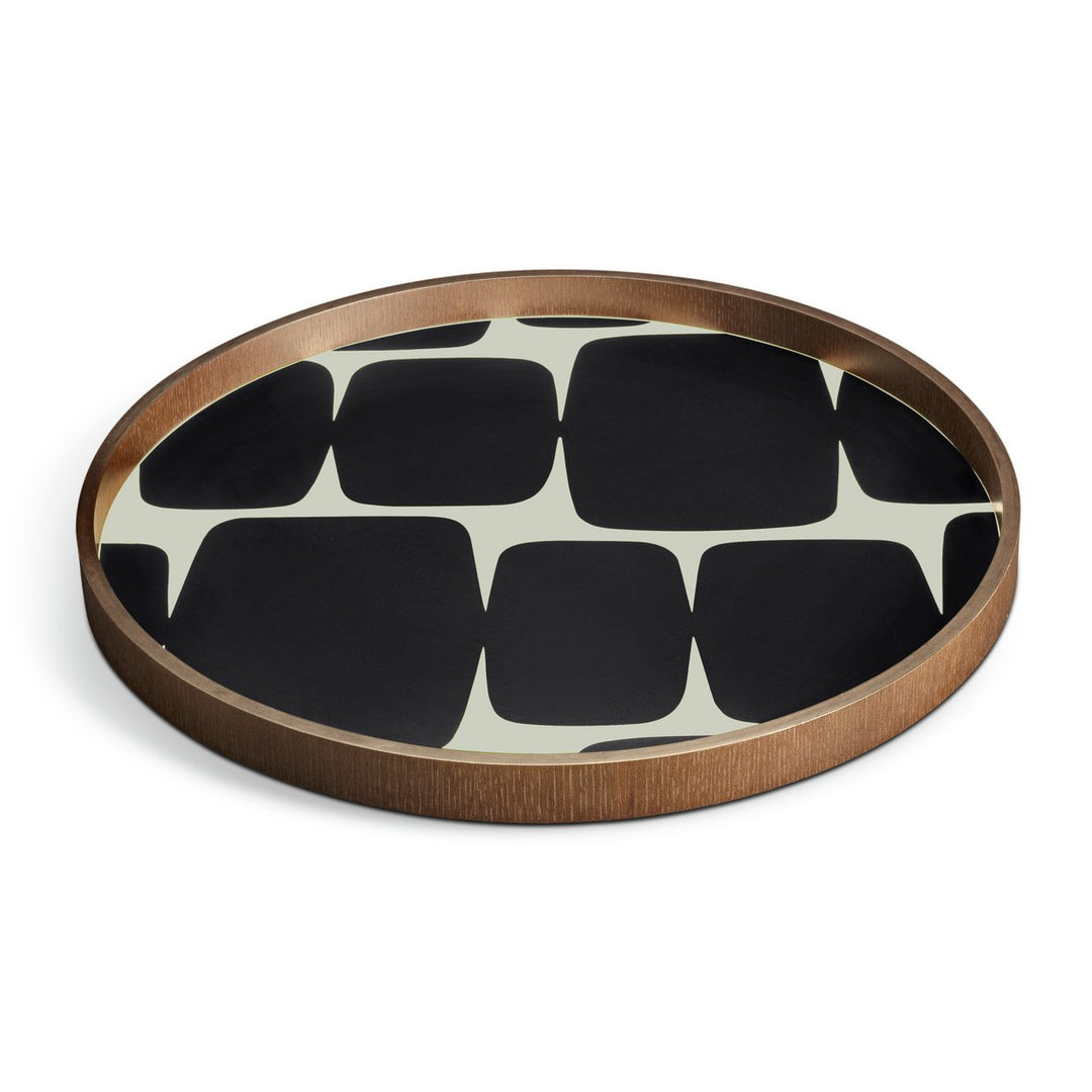 Habitat x Scion Esala Round Coffee Table - Walnut Stain