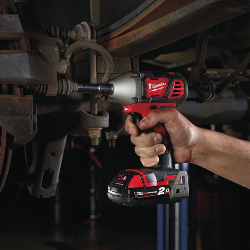 Milwaukee M18 BIW12-202C 18V 2 x 2.0Ah Li-Ion RedLithium Brushless Cordless Impact Wrench