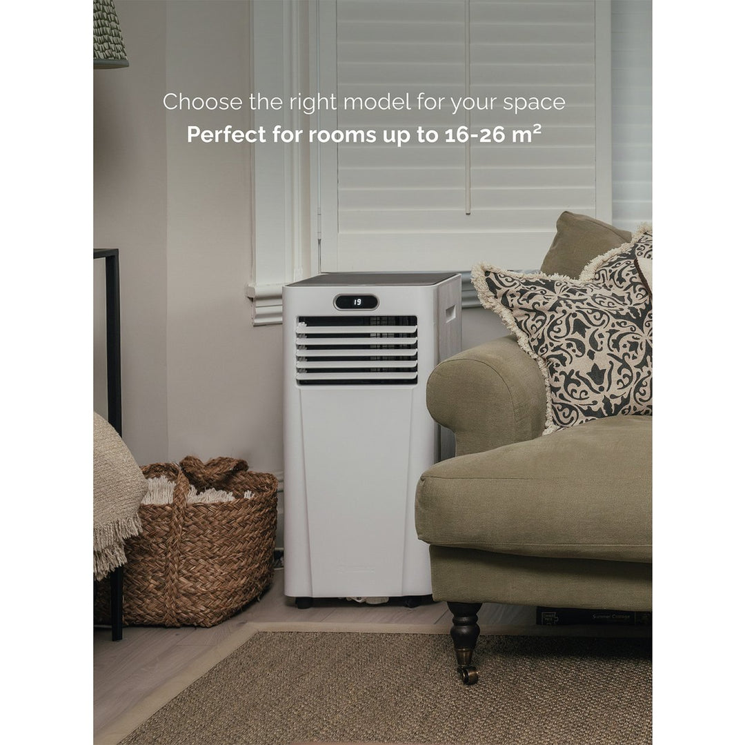 Meaco 9K MC9000CHBTU 3-in-1 Portable Air Conditioner, Heater &amp; Dehumidifier