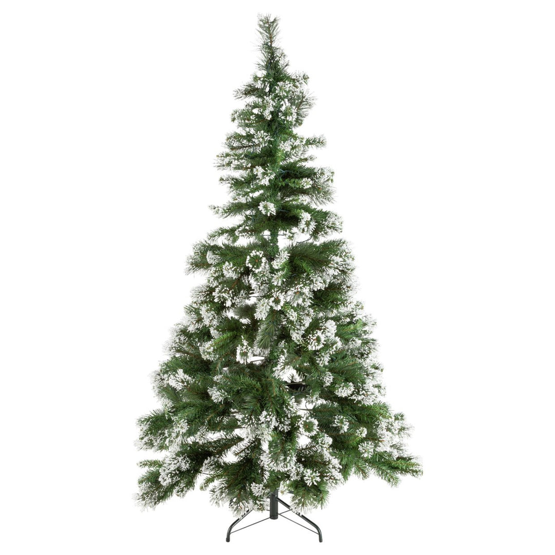 Habitat 6ft Prelit Snow Tipped Christmas Tree