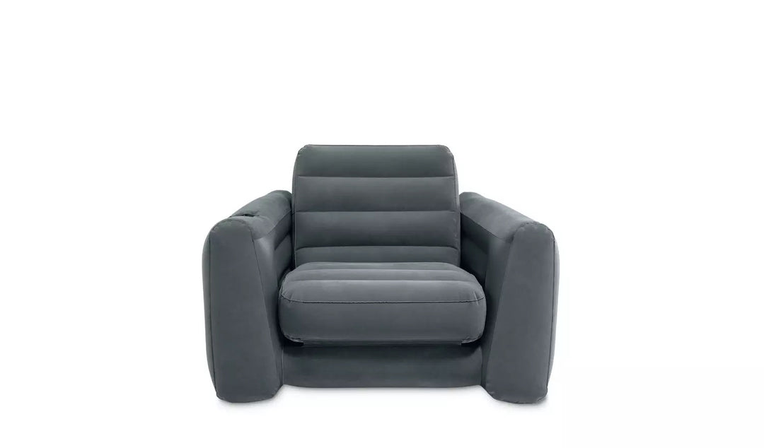 Intex Inflatable Pull Out Camping Chair - Grey