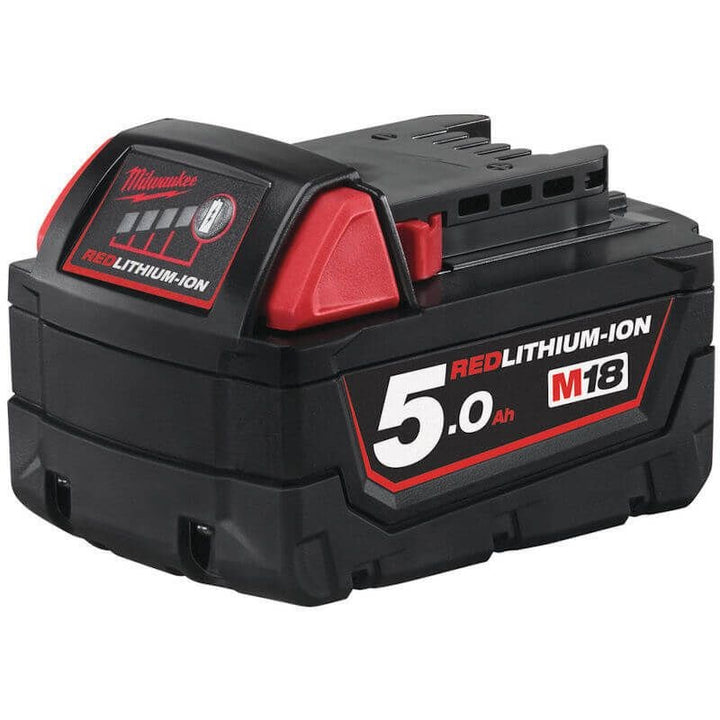 Milwaukee M18B5  M18 5.0aH Red Lithium-Ion Battery (Single)