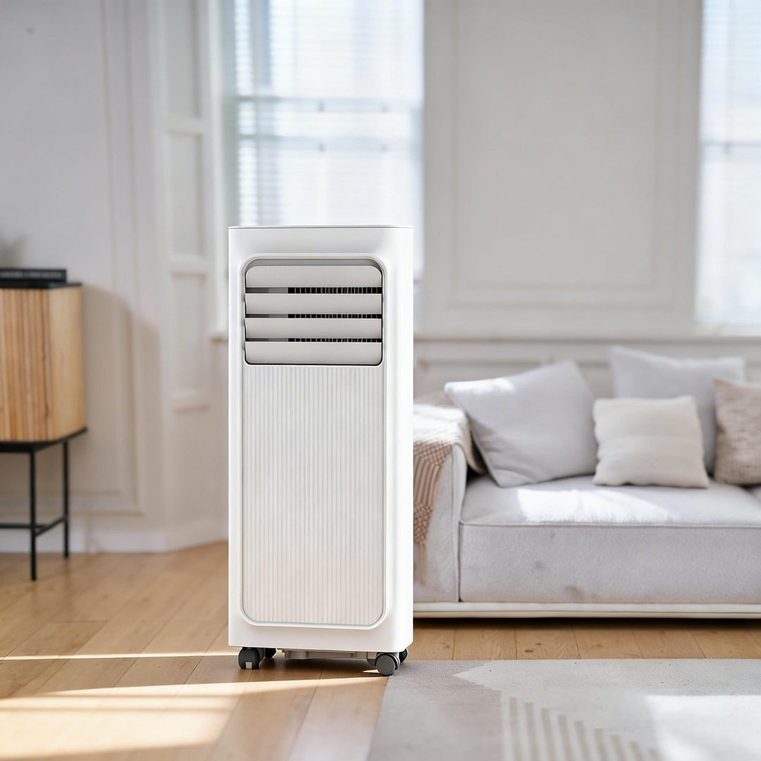 Bush 7000BTU Portable Air Conditioner 2 Speed AC Fan Remote White 8181512 R AC22