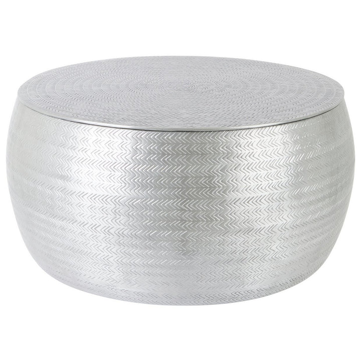 Habitat Sona Round Coffee Table - Silver