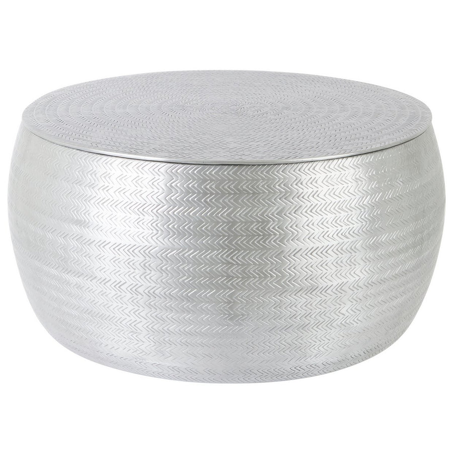 Habitat Sona Round Coffee Table - Silver