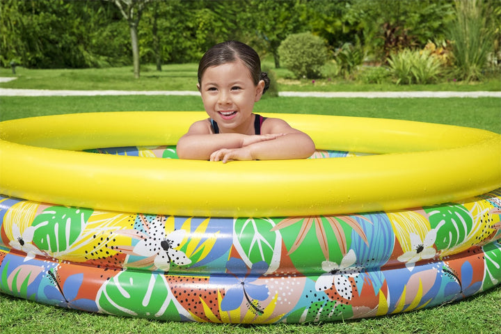 Bestway 6ft Floral Paradise Paddling Pool