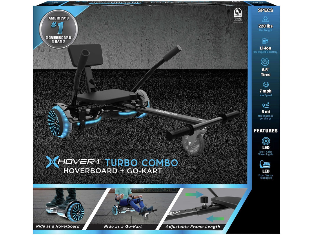 Hover-1 Turbo Combo Hoverboard and Infinity Wheels