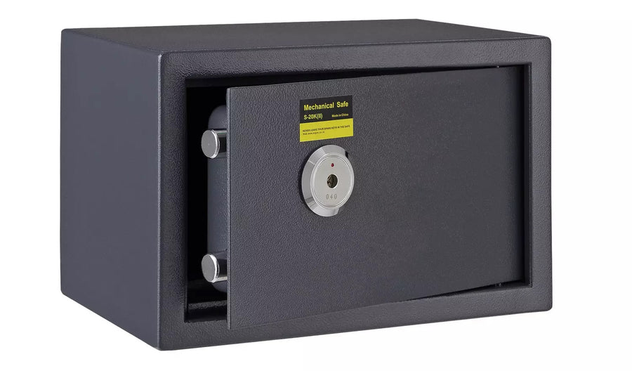 Home A5 31cm Mechanical Steel Safe