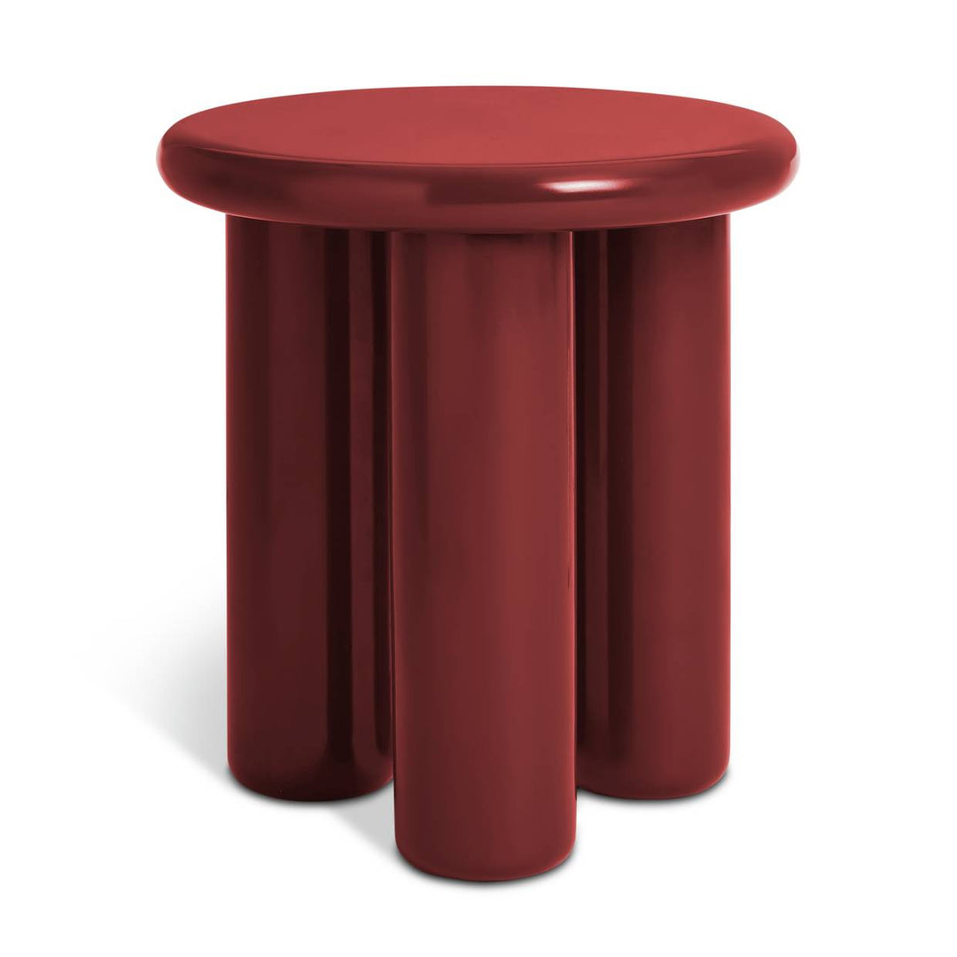 Habitat Totley Round Side Table - Red