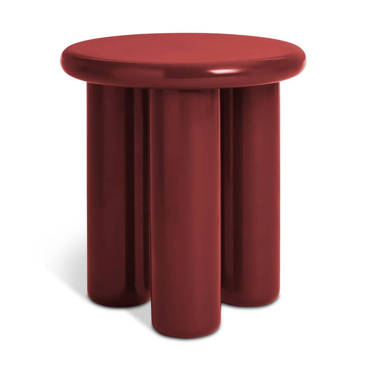 Habitat Totley Round Side Table - Red