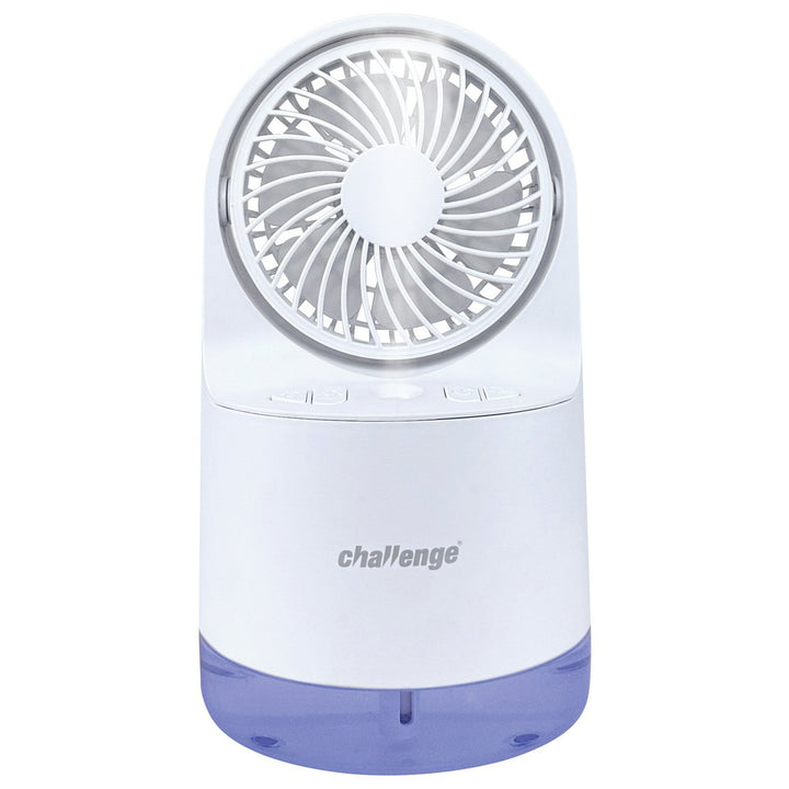 Challenge White Desk Misting Fan - 4 Inch
