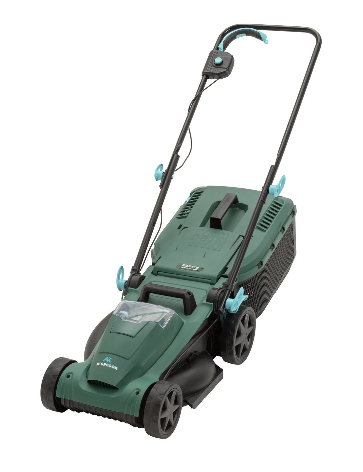 McGregor MCR2134A 34cm Cordless Rotary Lawnmower - 21.6V - (No Battery, No Charger) - USED ITEM