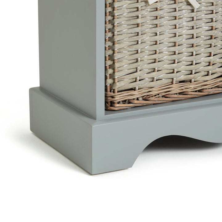 Home Malvern Hallway 6 Drawer Unit - Grey