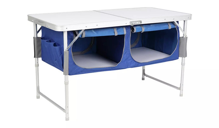 Pro Action Camping Table with Storage