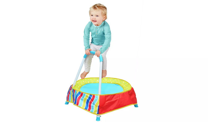 Chad Valley Toddler 2 Ft. Trampoline - Multicoloured