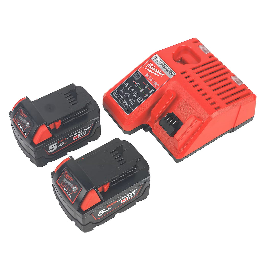 Milwaukee Next Generation M18BLPDRC-502C 18V 2 x 5.0Ah Li-Ion RedLithium Brushless Cordless Combi Drill