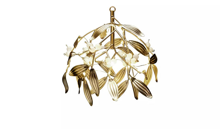 Home Light Up Metallic Mistletoe Christmas Decoration