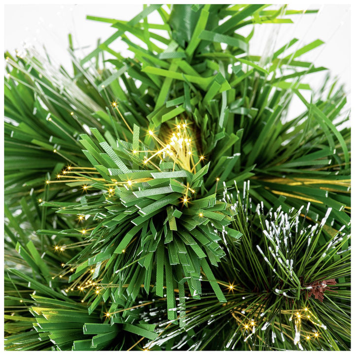 Premier Decorations 6ft Fibre Optic Luxury Christmas Tree