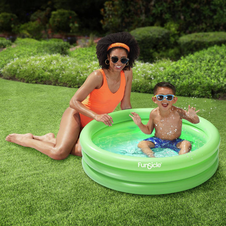 Funsicle 3ft Ring Inflatable Pool - Green