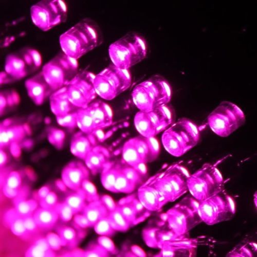 Premier Decorations 200 LED Supabrights Christmas Lights - Pink