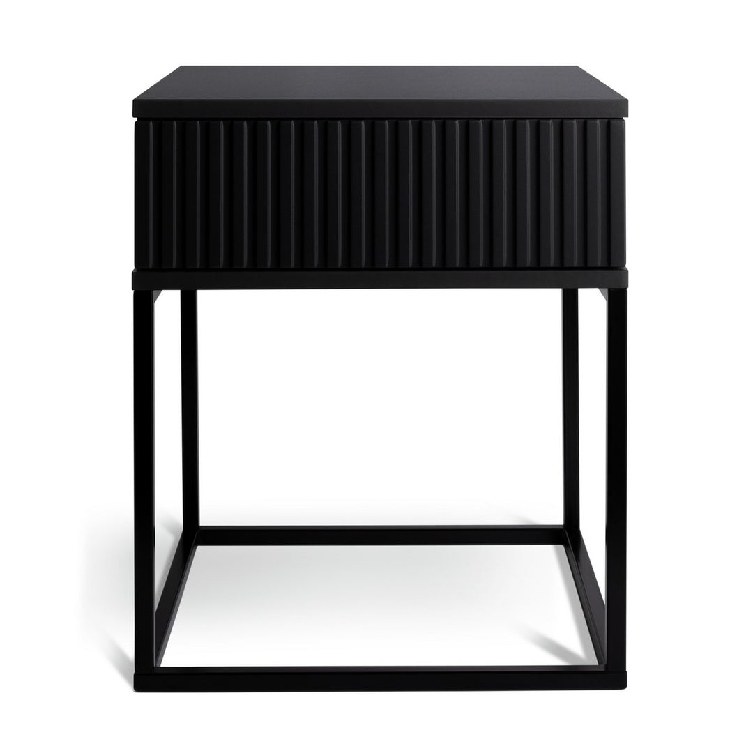 Habitat Digby 1 Drawer Bedside Table - Anthracite