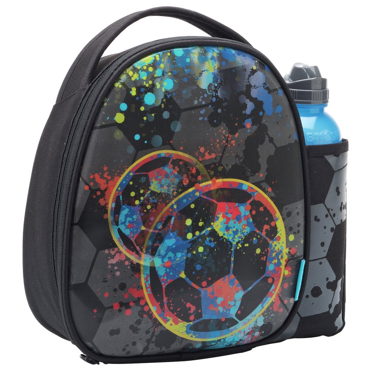Football lenticular bag and bottle
