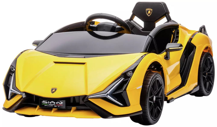 Hyper Lamborghini Sian 12V Powered Vehicle - Yellow