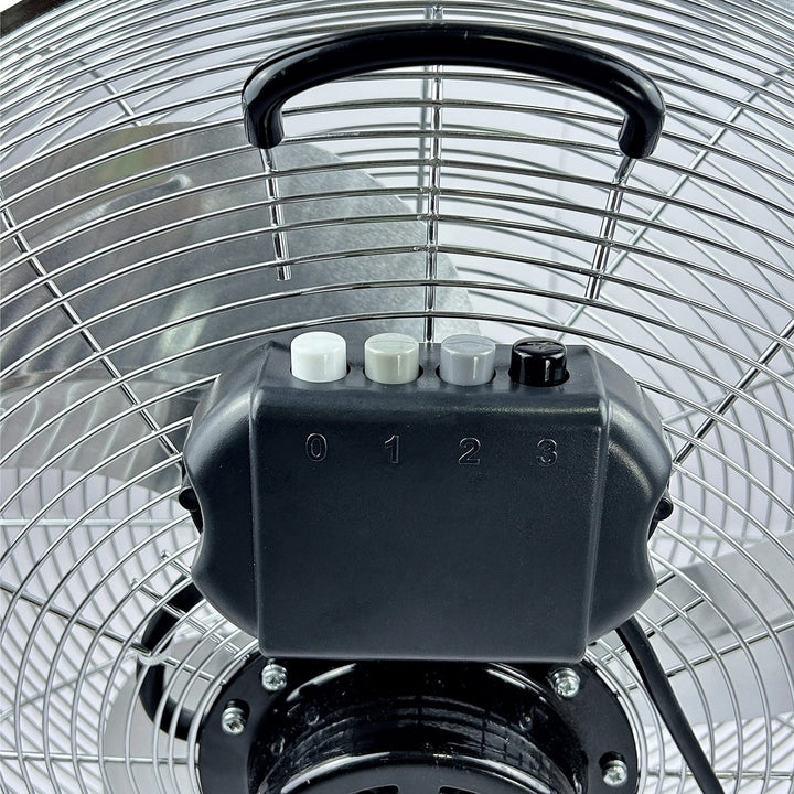 Challenge Chrome Tilt Floor Fan - 18 Inch