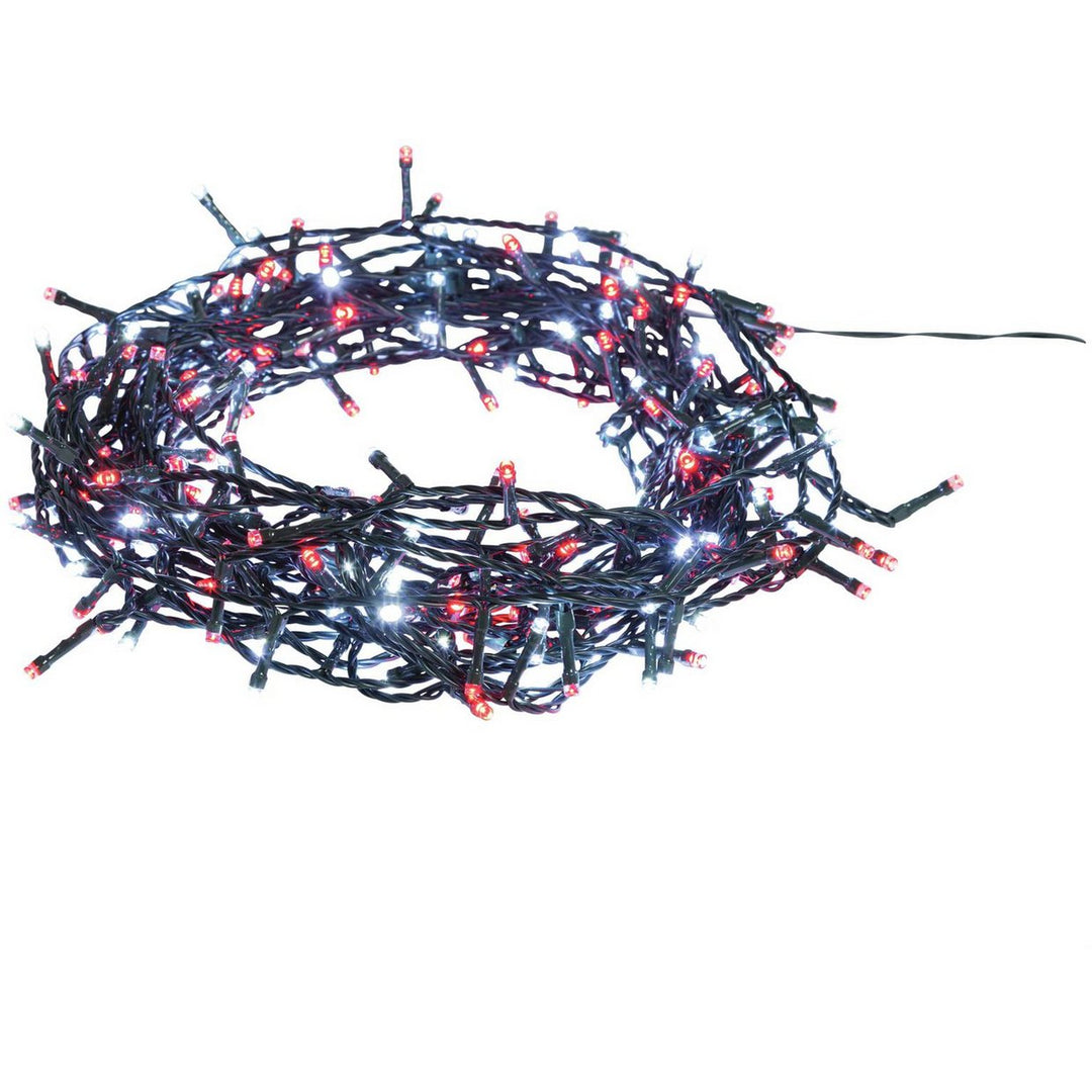 Habitat 240 Red & White LED Christmas Tree Lights