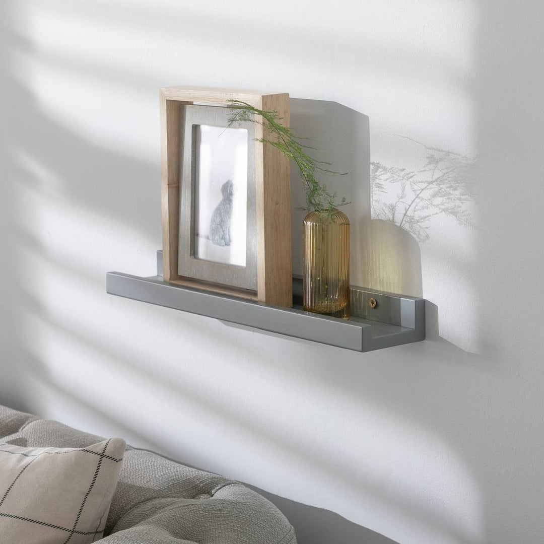 Home Jak 40cm Picture Rail - Grey Gloss