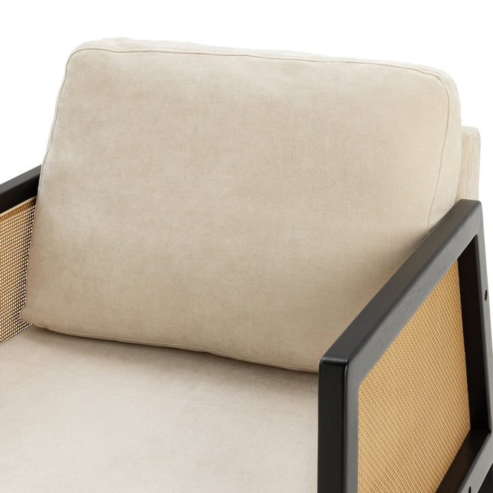 Habitat Rattan Armchair - Cream