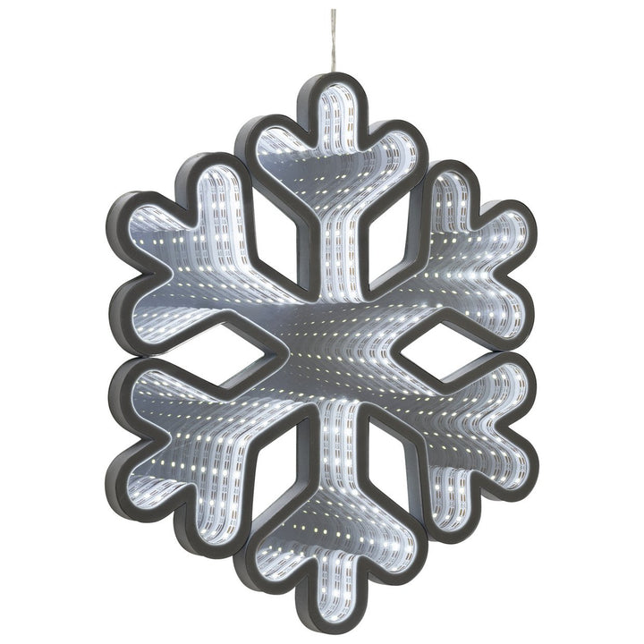 Habitat Tunnel Effect Snowflake LED Light Christmas Decoration
