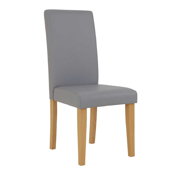 Home Pair of Midback Dining Chairs - Grey