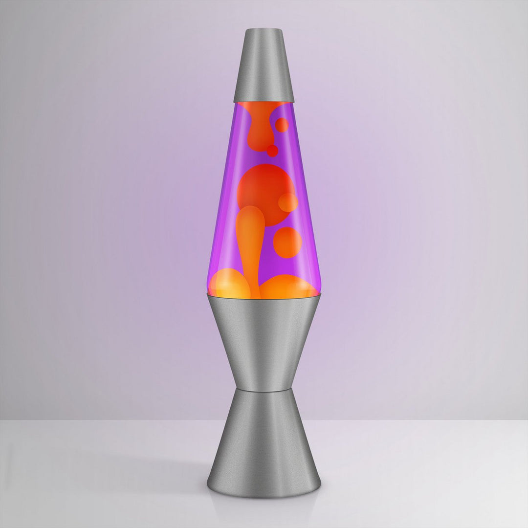 Lava 17in Radiance Lamp - Orange & Violet