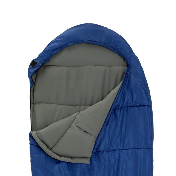 Pro Action 300GSM Mummy Sleeping Bag - Blue