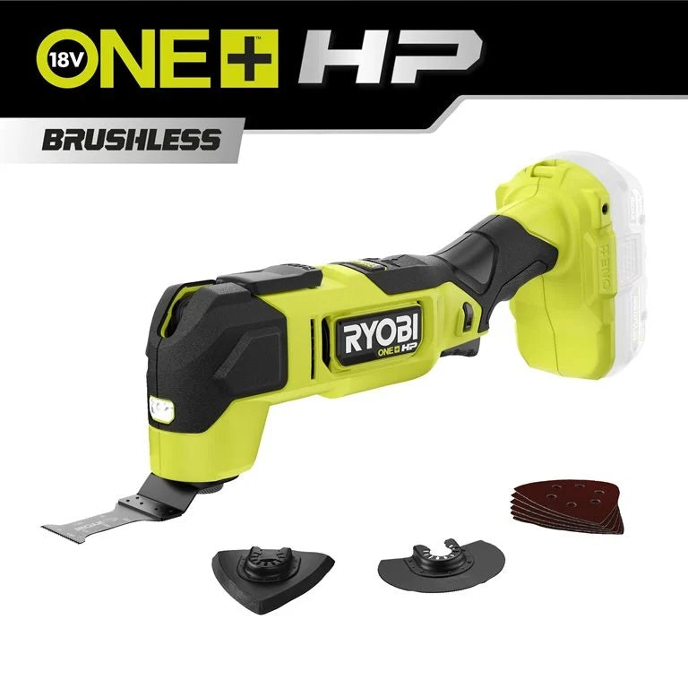 Ryobi RMT18X-0 18V ONE+ HP Cordless Brushless Multi Tool (Bare Tool)