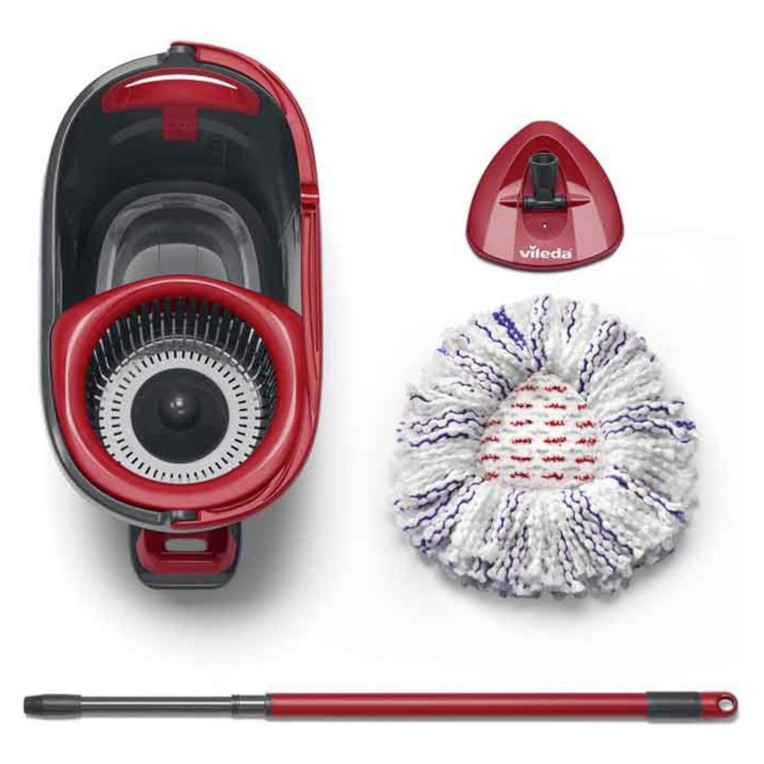 Vileda 3 in 1 Turbo Spin Mop & Bucket Set