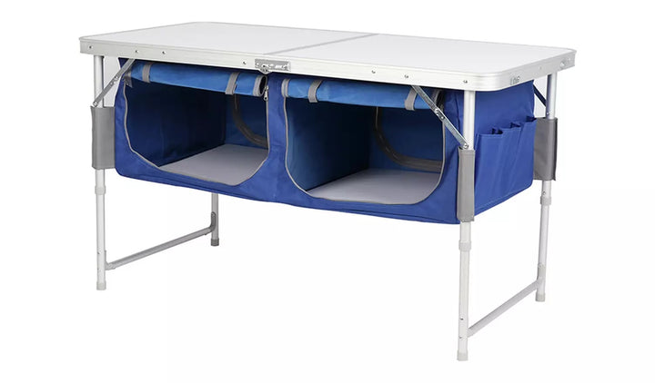 Pro Action Camping Table with Storage