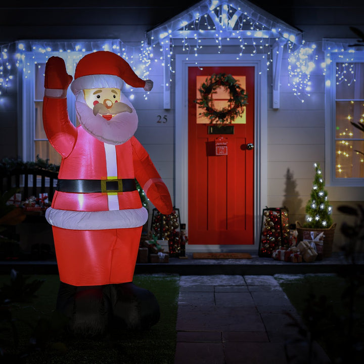 Home Inflatable Santa Christmas Decoration - 6ft