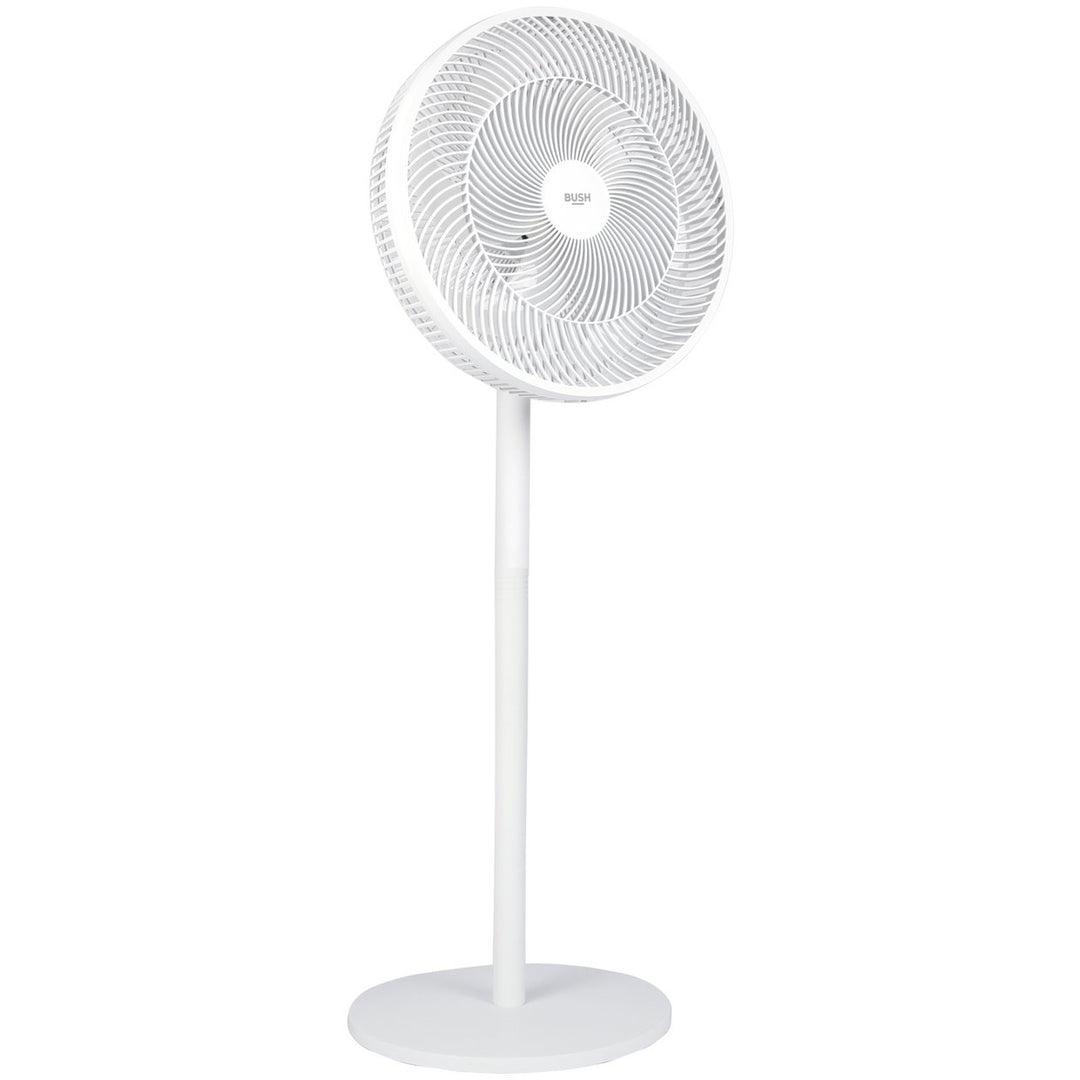 Bush White Pedestal / Desk Fan - 16 Inch