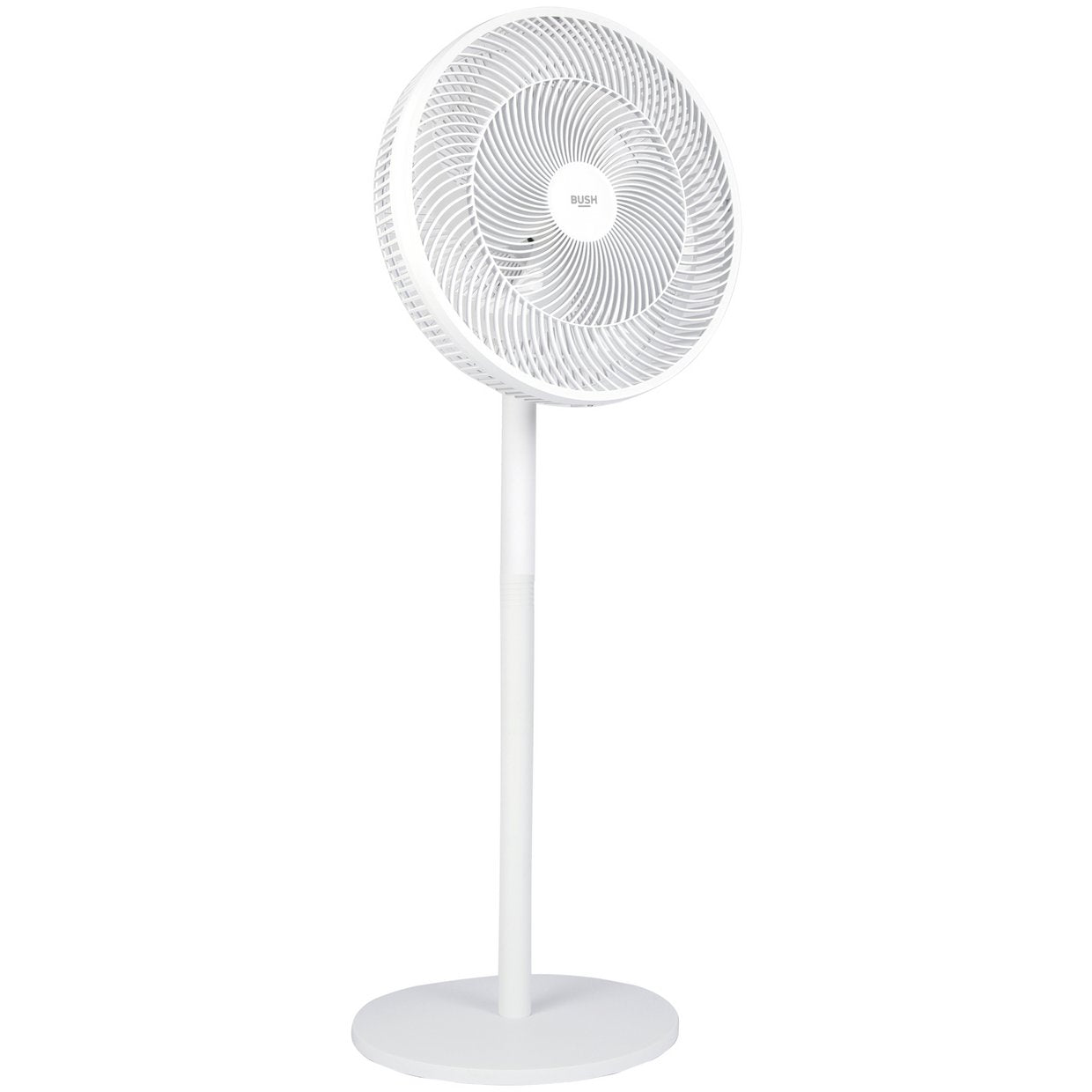 Bush White Pedestal / Desk Fan - 16 Inch
