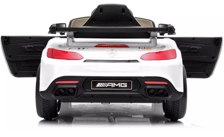 Mercedes Benz AMG GTR 6V Kids Electric Car - White