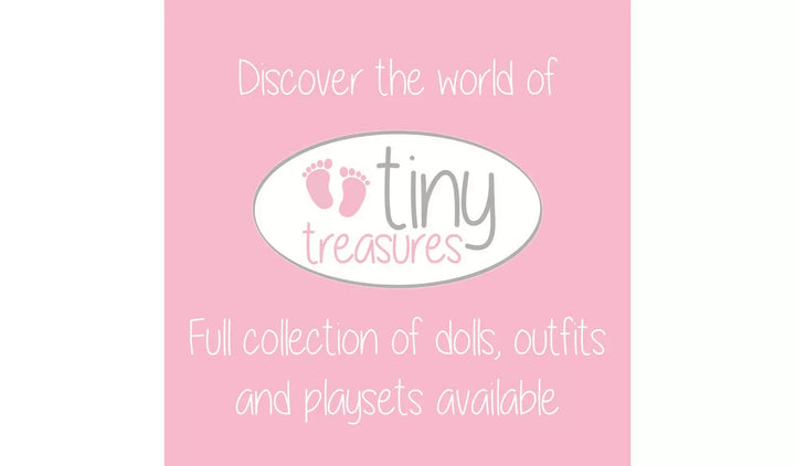 Tiny Treasures Puppy & Kitten Twin Doll Set - 17inch/44cm