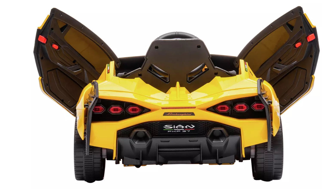 Hyper Lamborghini Sian 12V Powered Vehicle - Yellow